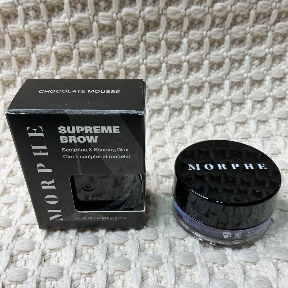 Morphe Supreme Brow Sculpting & Shaping Wax Chocolate Mousse 6g Long-Lasting